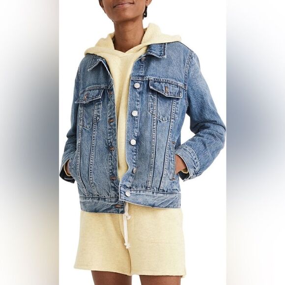 Madewell Classic Jean Jacket Extra Small - Picture 1 of 10
